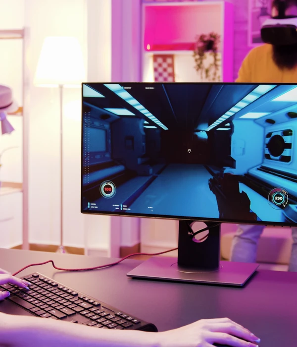 twilight gaming addiction person playing video game computer