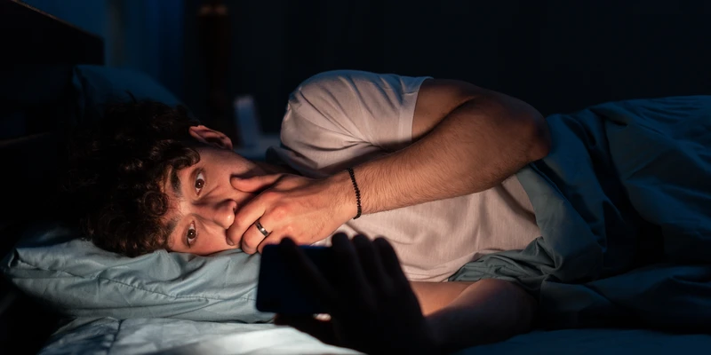 twilight man sleeping bed head pillow sex porn addiction